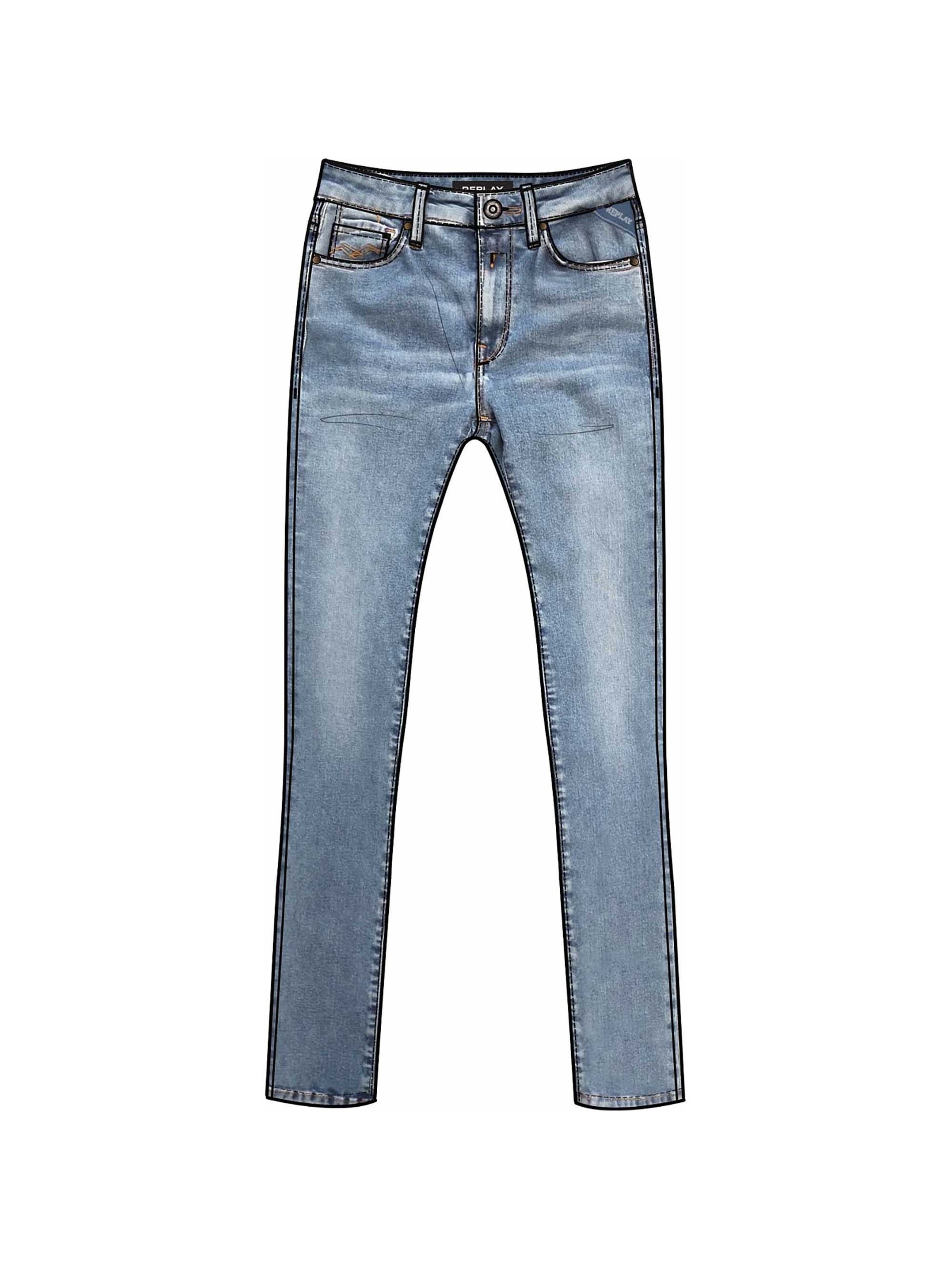 REPLAY & SONS Regular Jeans 'Nellie' in Blau: Vorderseite