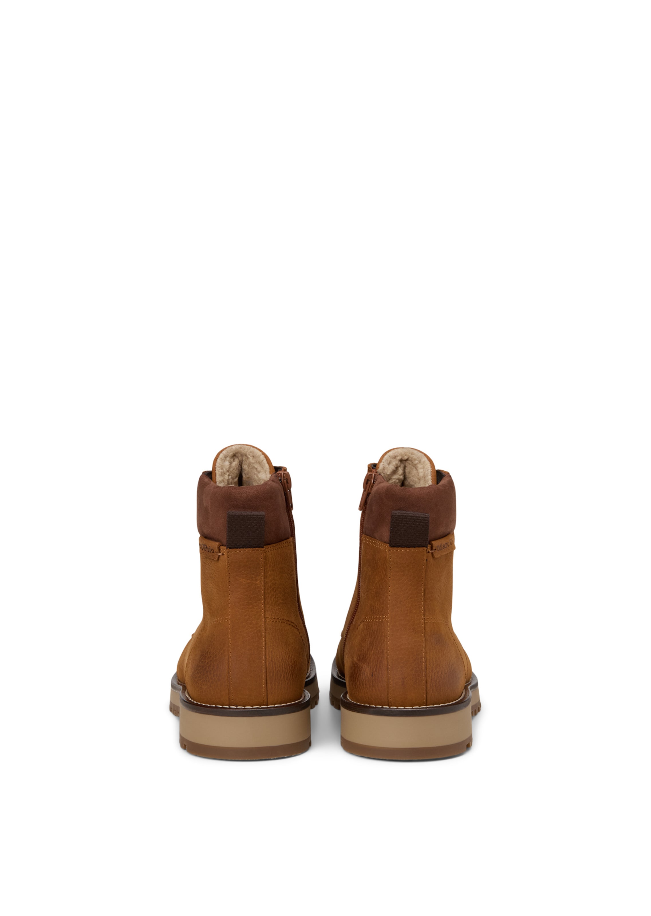 Marc O'Polo Schnürboots 'Jack' in Beige: Rückseite
