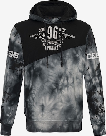 Sweat-shirt 'CL593' CIPO & BAXX en noir : devant