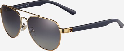 Tory Burch Sonnenbrille in gold / schwarz, Produktansicht
