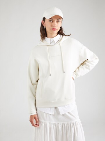 MSCH COPENHAGEN Sweatshirt 'Ima Q' in Wit: voorkant