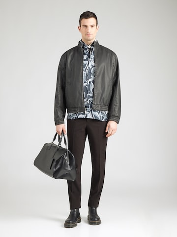 JOOP! Comfort fit Button Up Shirt 'Matty' in Blue