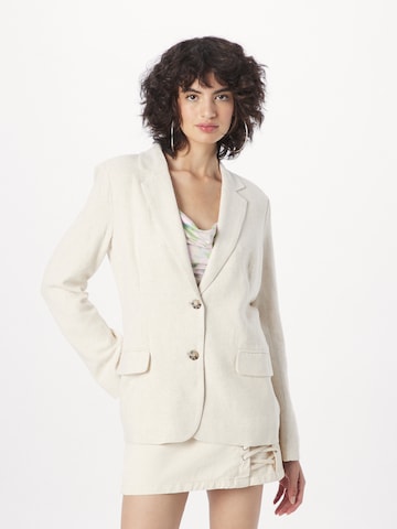 Blazer di NLY by Nelly in beige: frontale