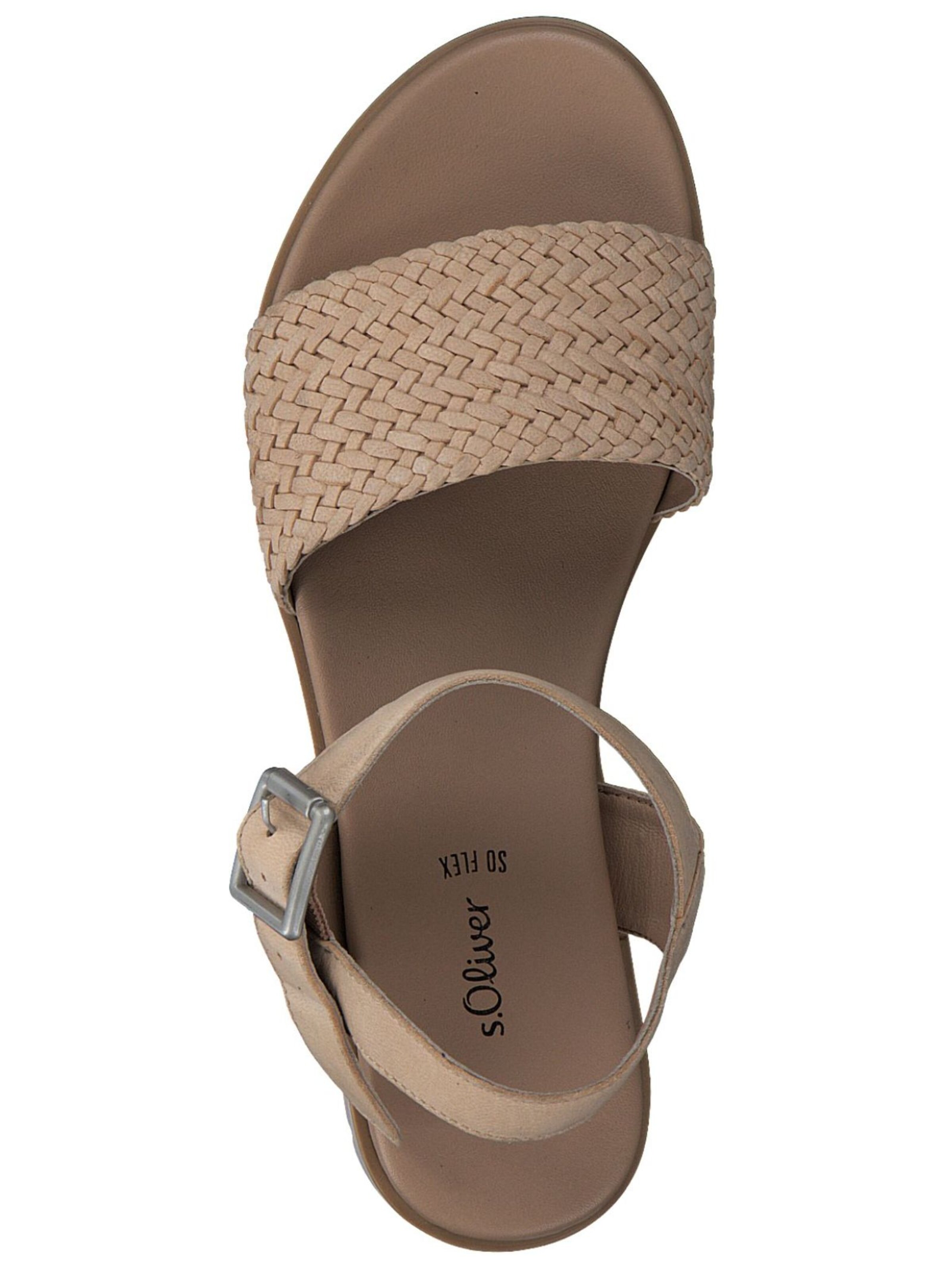 s.Oliver Sandale in Beige