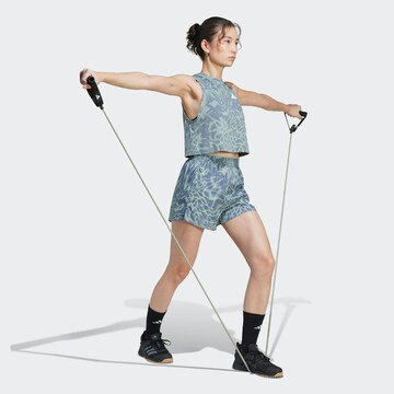 ADIDAS PERFORMANCE Regularen Športne hlače 'ESSENTIALS' | zelena barva