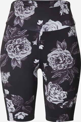 Skinny Leggings de la Urban Classics pe negru: față