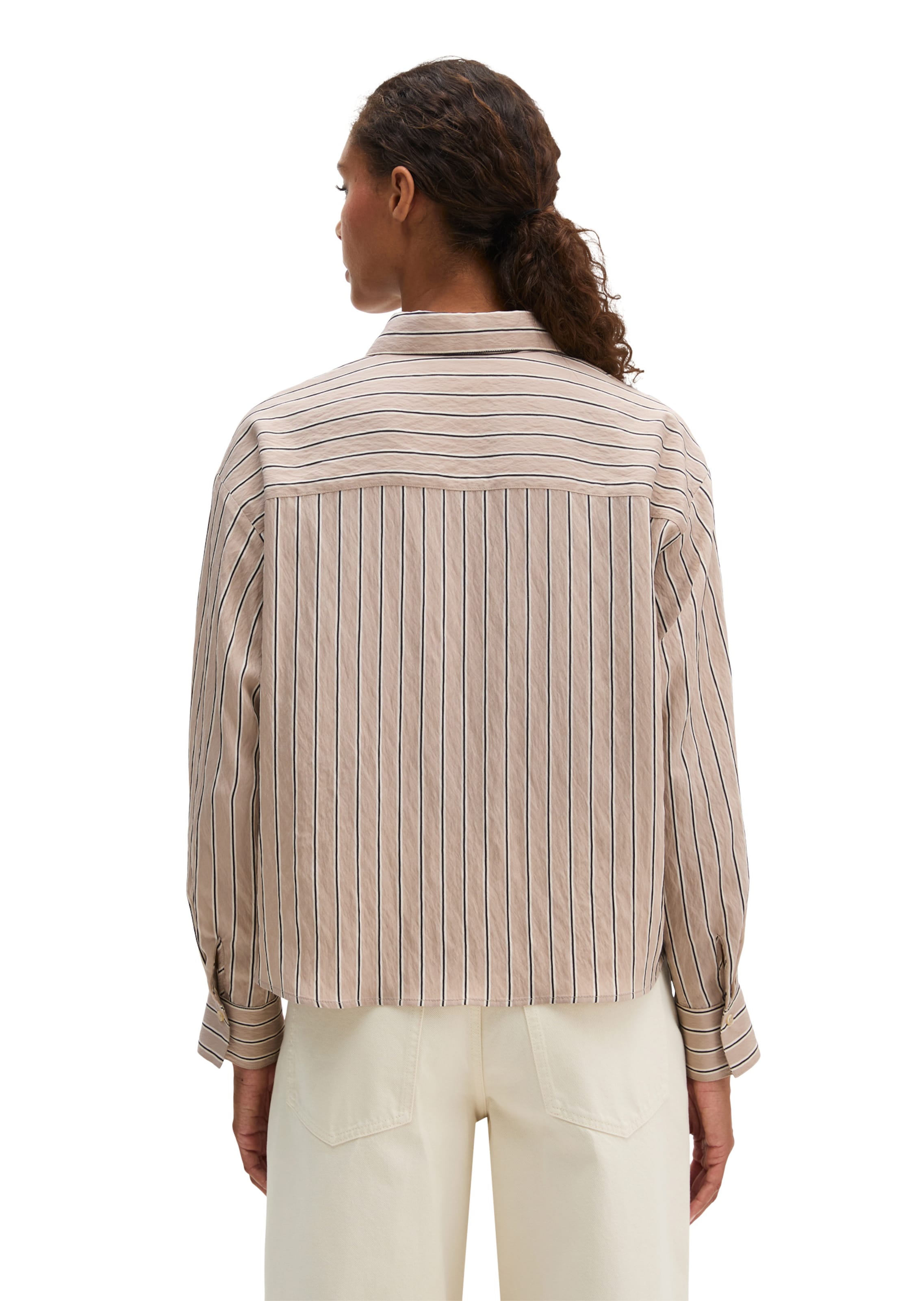 Marc O'Polo Blouse in Beige: terug