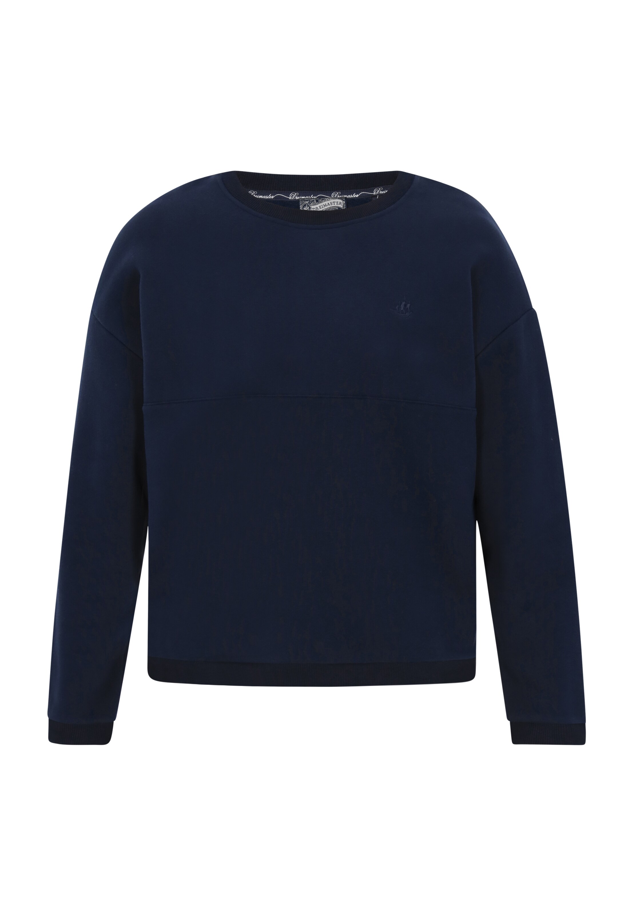 Sweat-shirt DreiMaster Vintage en bleu : devant