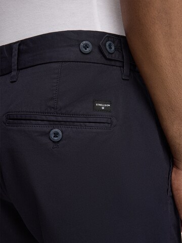 STRELLSON Regular Trousers 'Rion' in Blue