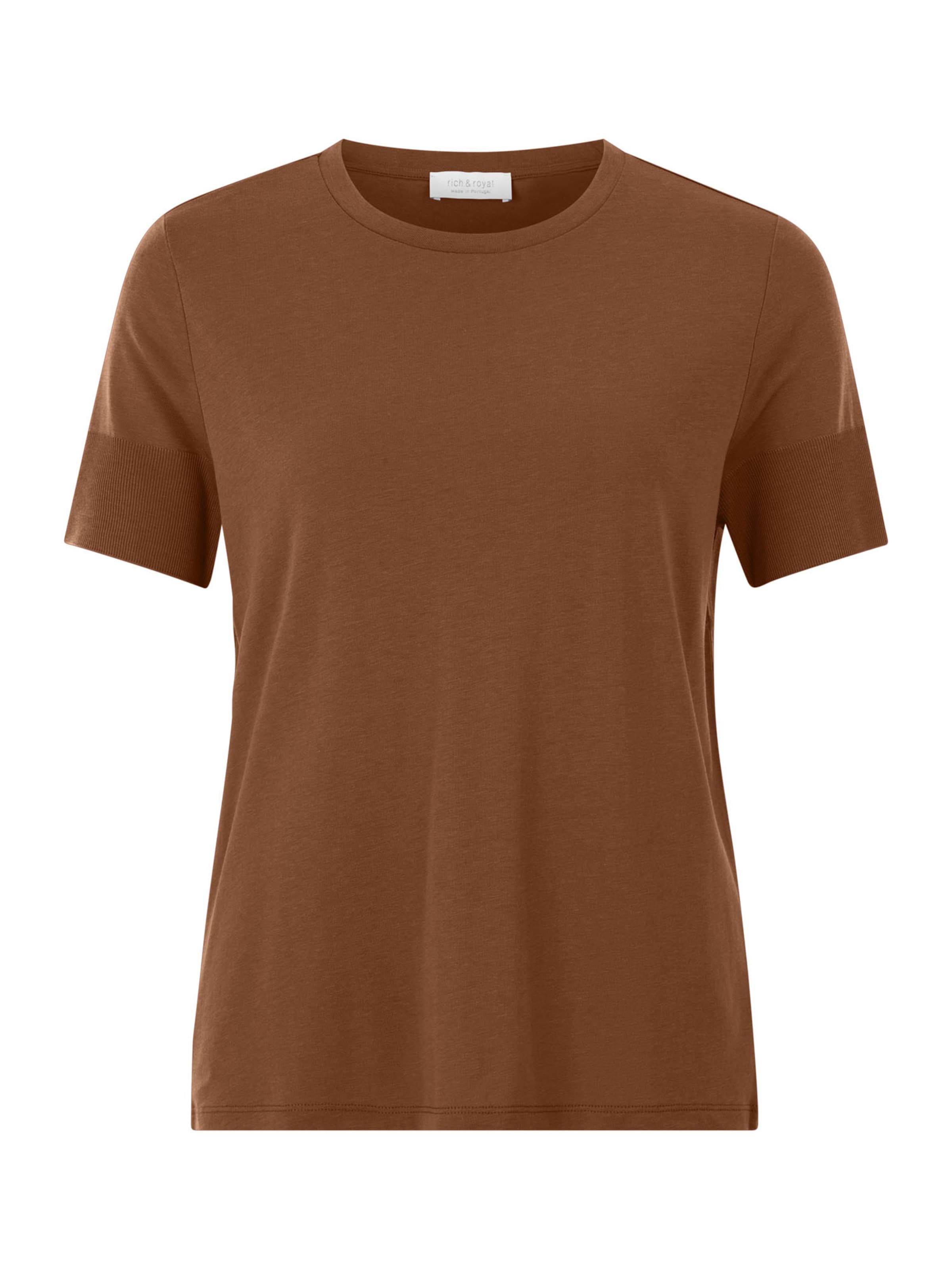 Rich & Royal Shirt in Bruin: voorkant