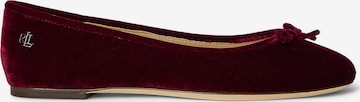 raudona Lauren Ralph Lauren Balerinos 'JAYNA III': priekis