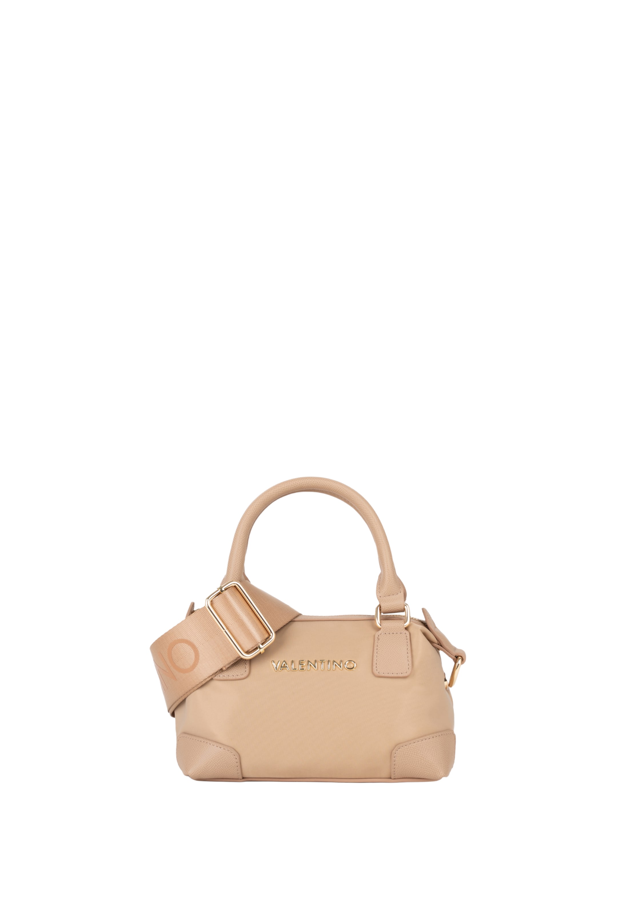 VALENTINO Håndtaske 'JENNY RE' i beige: forside
