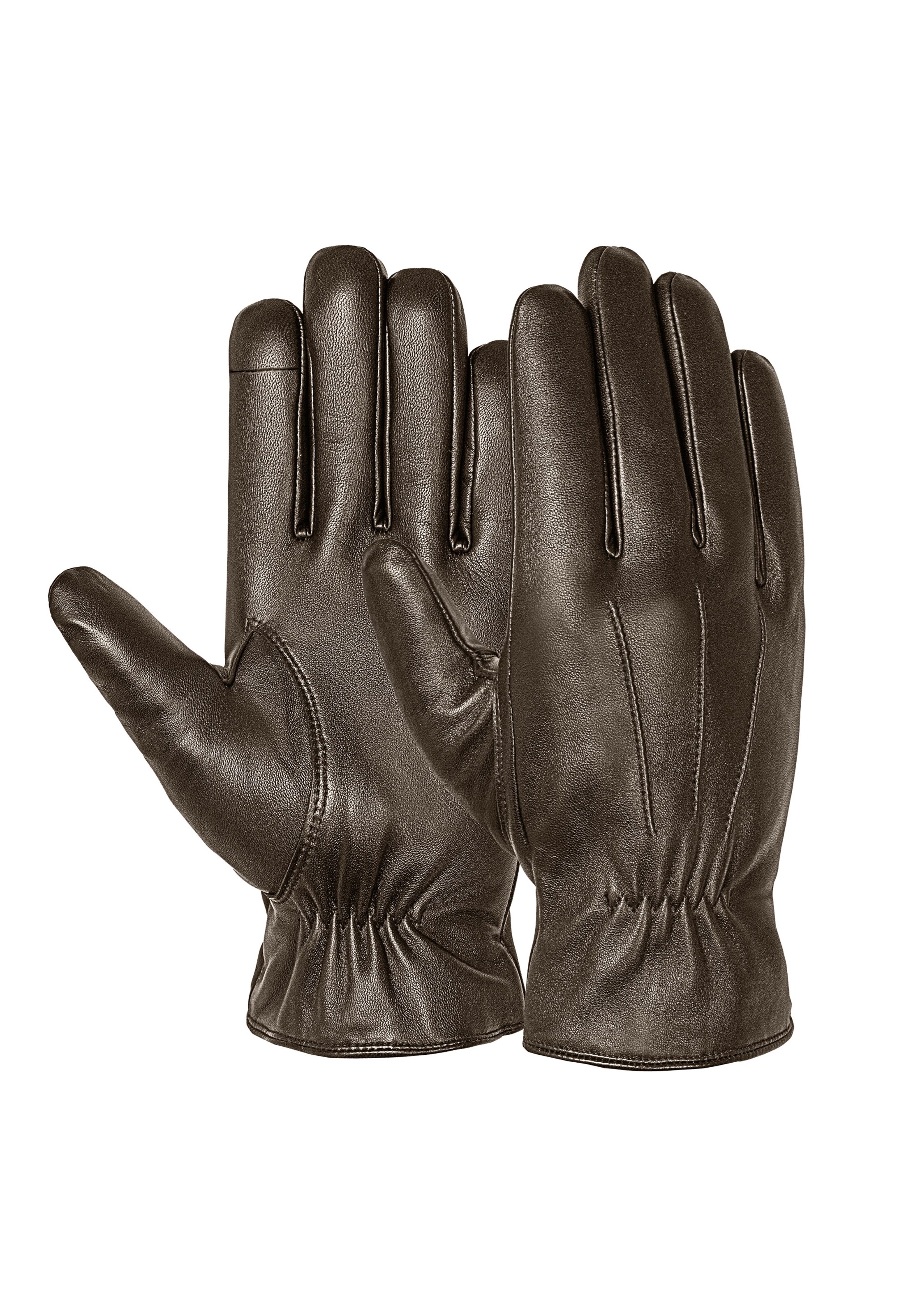 REUSCH Fingerhandschuhe in Braun: Vorderseite