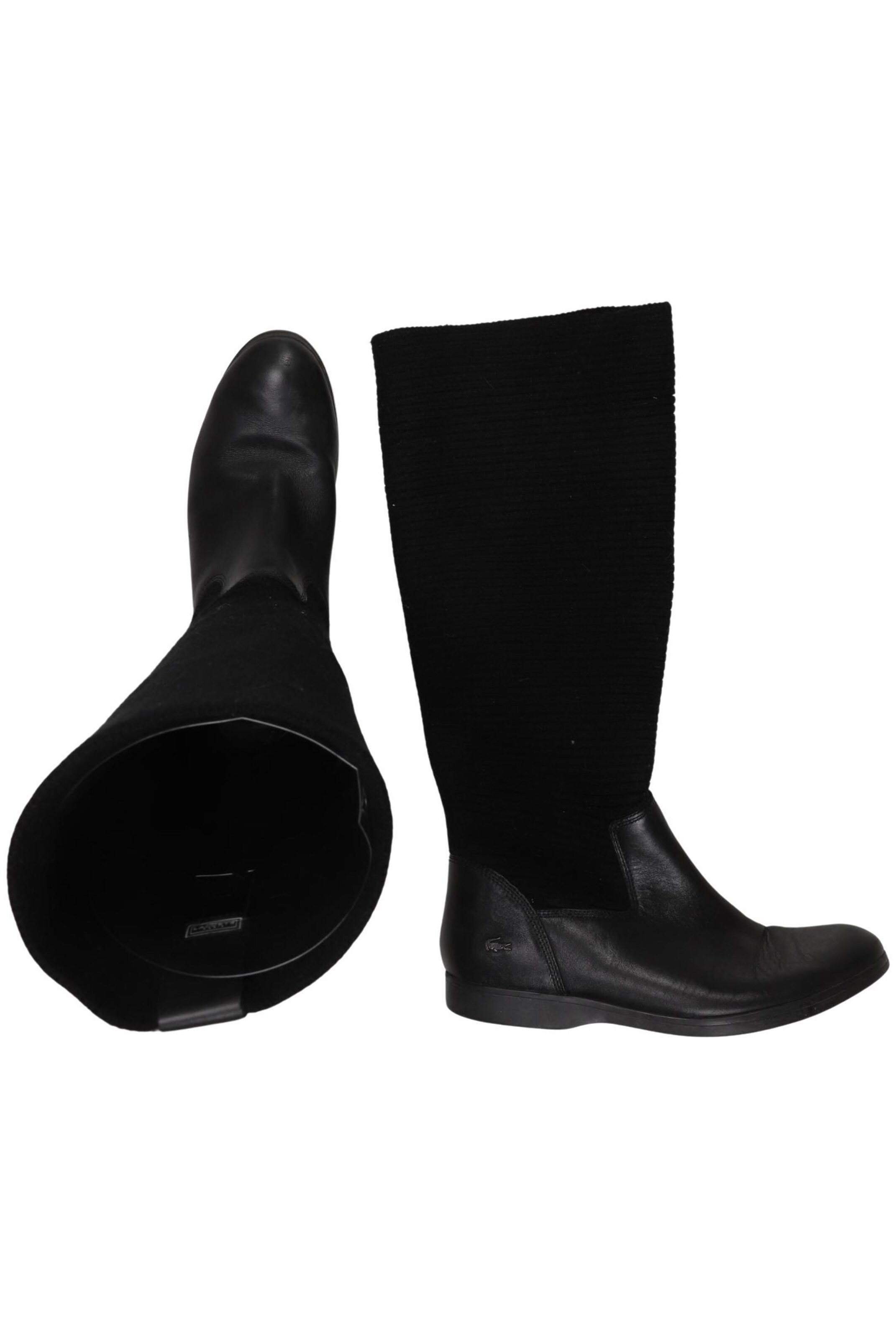 LACOSTE Dress Boots in 37 in Black: front