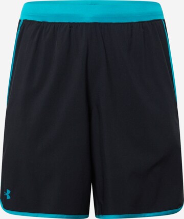 UNDER ARMOUR - Regular Calças de desporto 'HIIT' em preto: frente