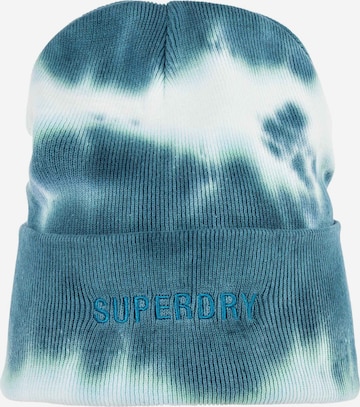 Bonnet Superdry en bleu : devant