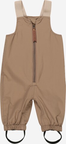 Pantaloni funzionali 'Walentaya' di MINI A TURE in marrone: frontale