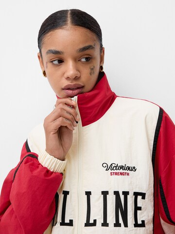 Bershka Tussenjas in Rood