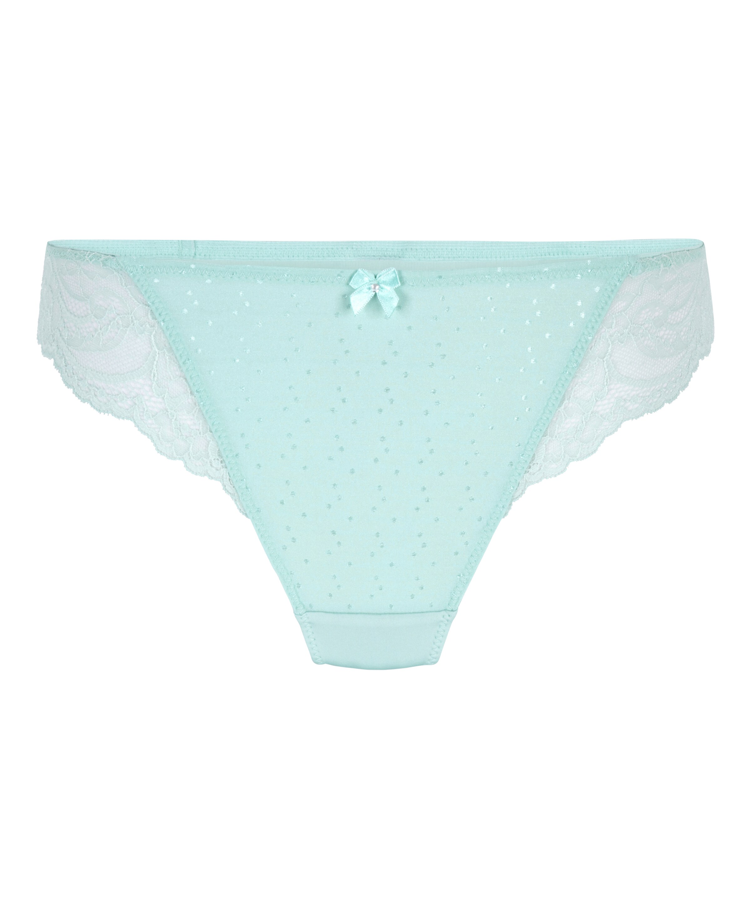 Hunkemöller String in Blau: Vorderseite