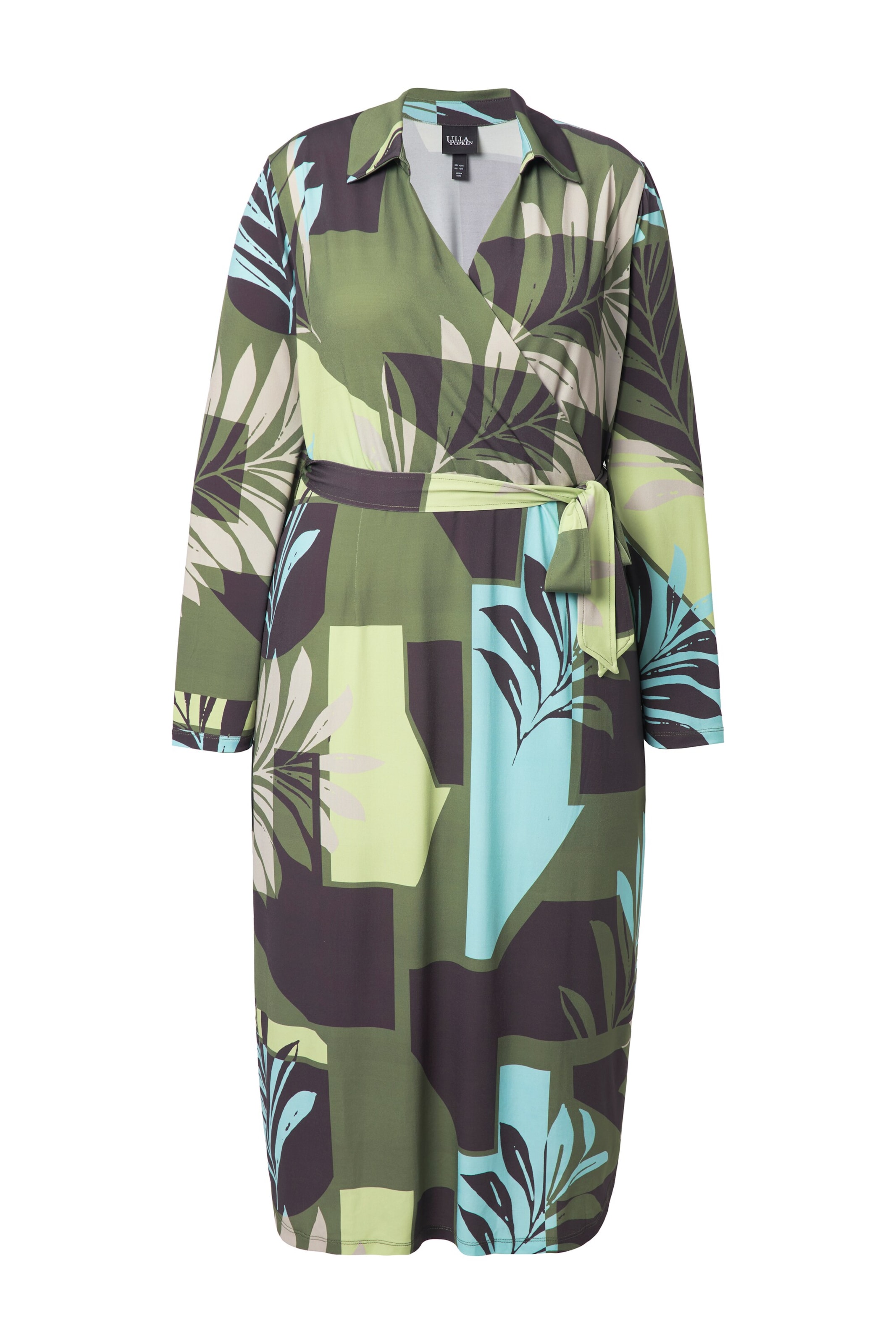 Ulla Popken Jurk in Gemengde kleuren: voorkant