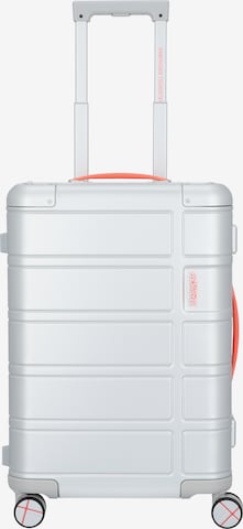 Valisette American Tourister en argent : devant