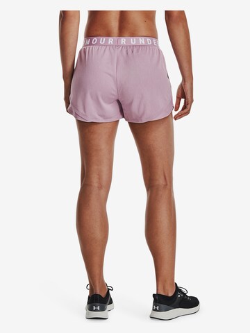 UNDER ARMOUR Regular Sportbroek 'Play Up' in Roze