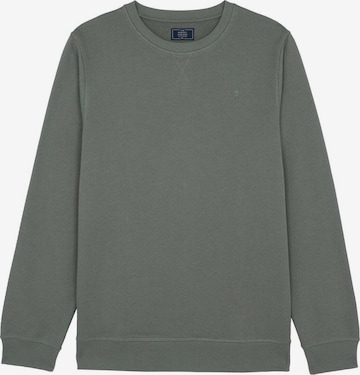 Scalpers Sweatshirt 'Fade' in Grün: predná strana