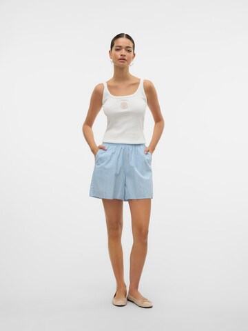 VERO MODA Regular Byxa 'VMCHARLOTTE' i blå