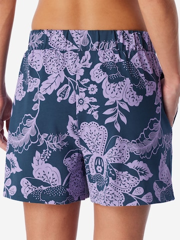 Pantalon de pyjama ' Mix Relax ' SCHIESSER en bleu
