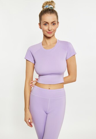 IZIA Shirt in Purple: front