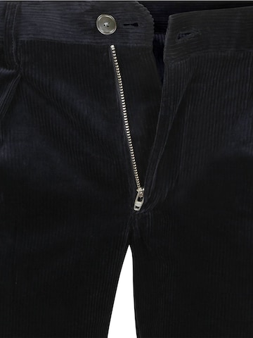 Coupe slim Pantalon chino Profuomo en bleu