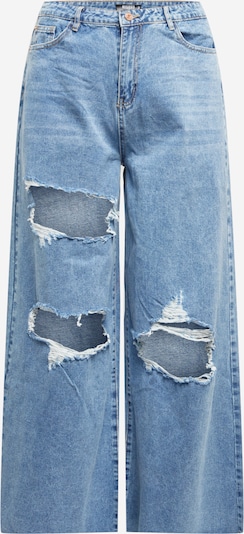 Missguided Plus Jeans in blue denim, Produktansicht