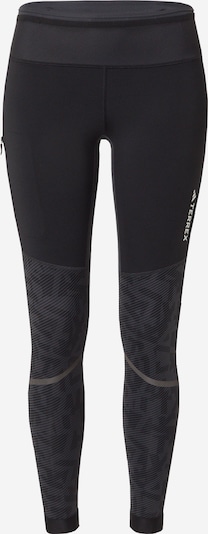 ADIDAS TERREX Sports trousers 'Agravic' in Anthracite / Black, Item view