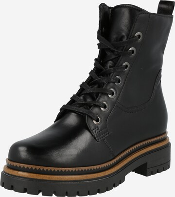 Bottines à lacets 'DEREK' MJUS en noir : devant