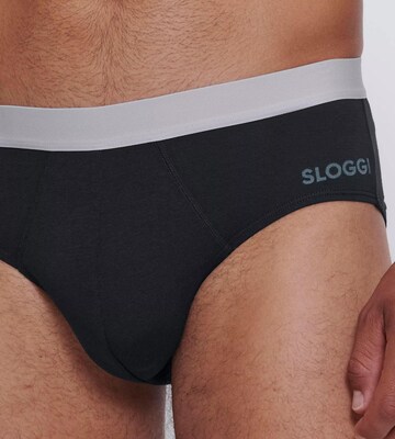 SLOGGI - Cueca 'GO ABC 2.0' em preto