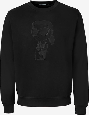 Karl Lagerfeld Sweatshirt in Schwarz: Vorderseite