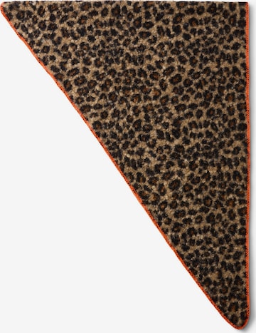 Zwillingsherz Shawl in Brown: front