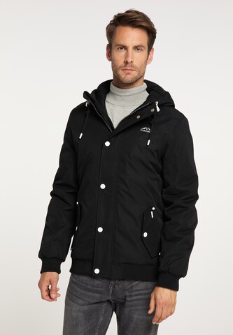 ICEBOUND Winter Jacket in Black: front