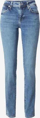 Mavi Skinny Jeans in Blue: front