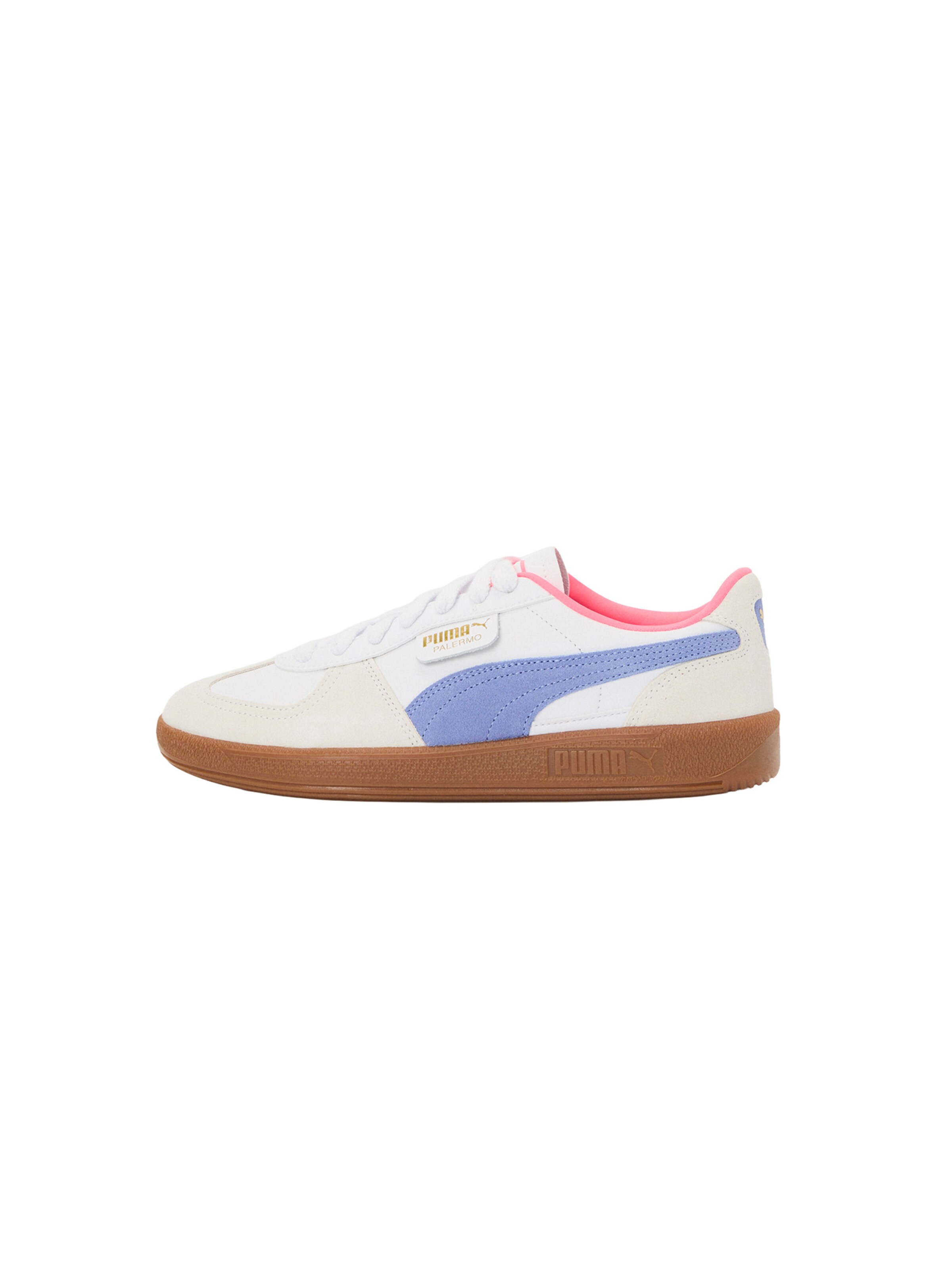 PUMA Platform trainers 'Palermo' in White: front