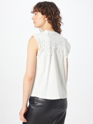 ICHI Blouse in White