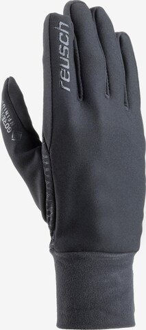 REUSCH Athletic Gloves 'Karayel' in Black: front