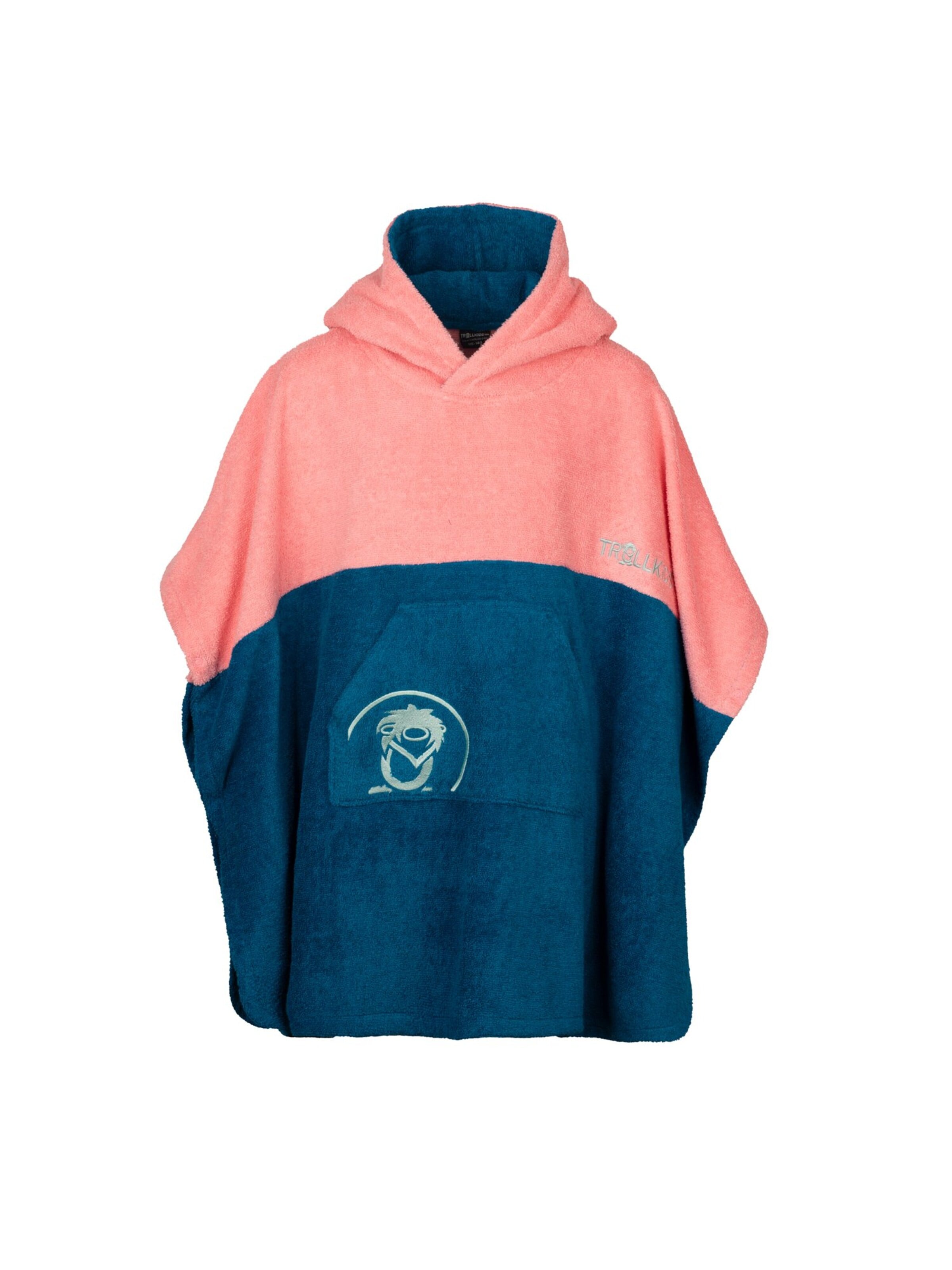 TROLLKIDS Bathrobe in Pink: front
