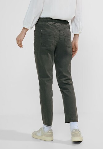 CECIL Slim fit Pants in Green