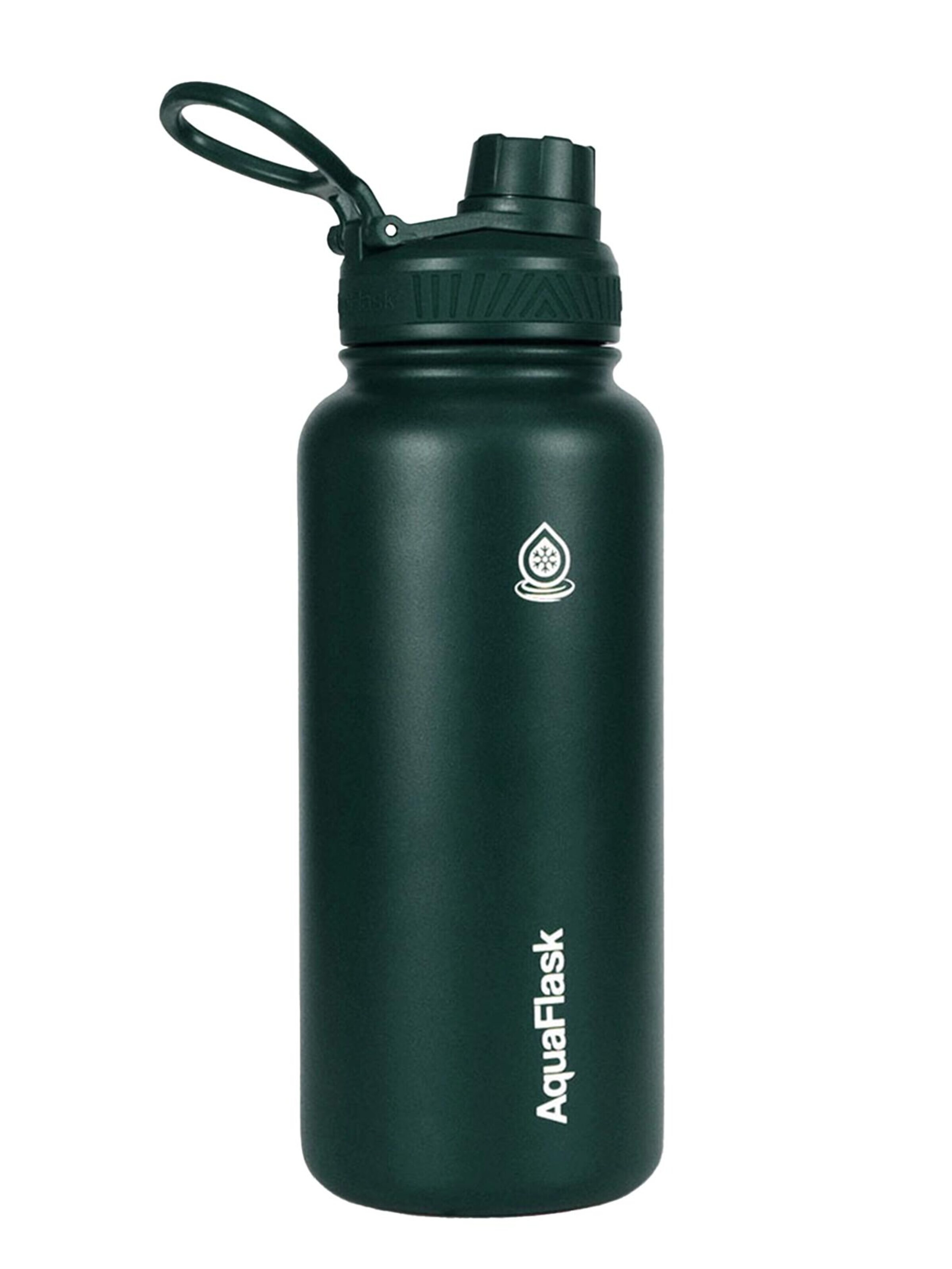 AquaFlask Láhev na vodu 'AquaFlask Termoláhev REGULAR 946 ml LEMON SLUSH' – zelená