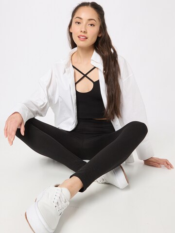 melns Nasty Gal Šaurs Legingi