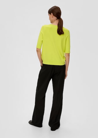 s.Oliver Pullover in Gelb