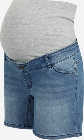 Mamalicious Curve Jeans i blue denim / grå-meleret, Produktvisning