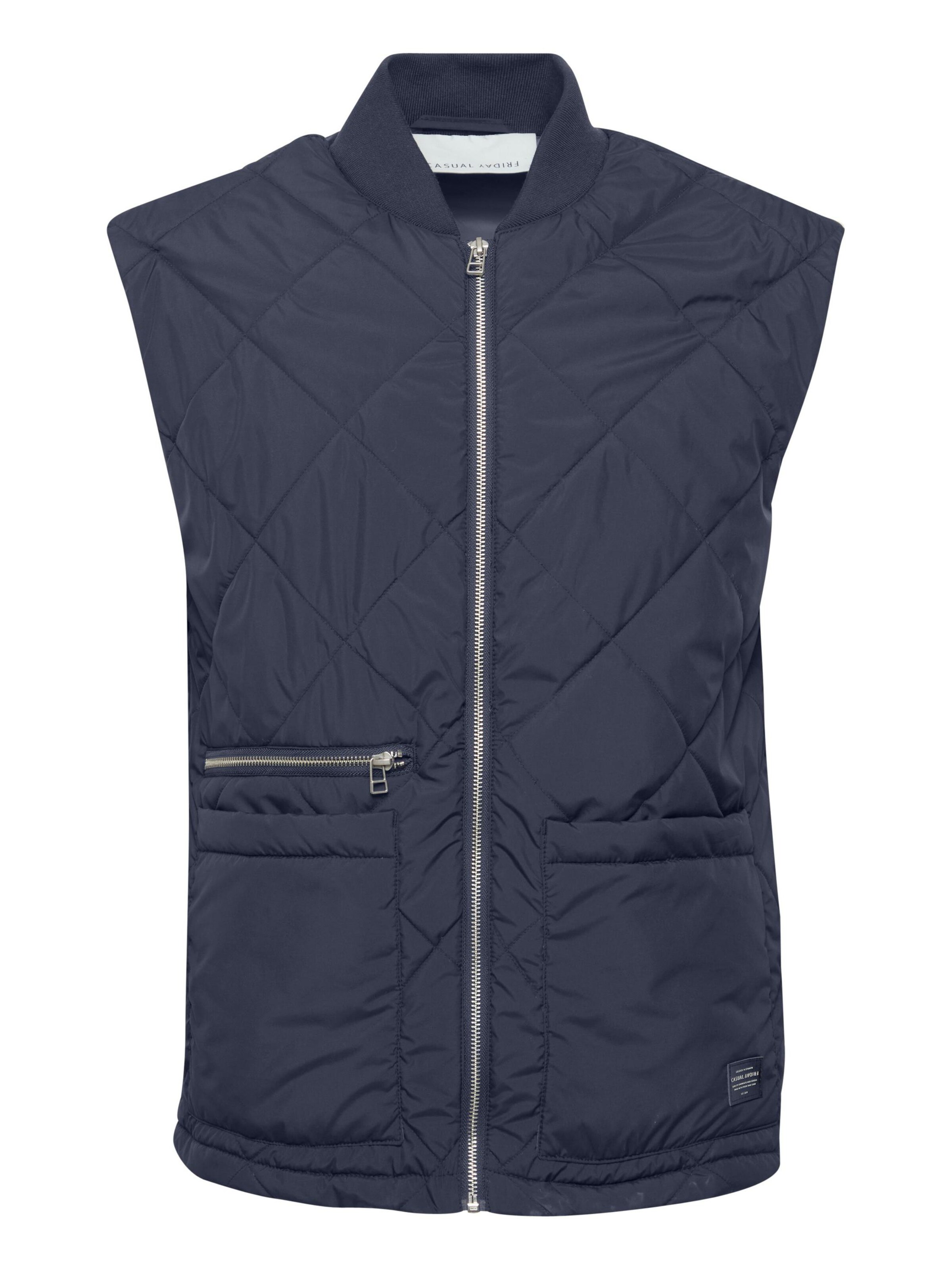 Casual Friday Vest 'Olas' in Blue: front
