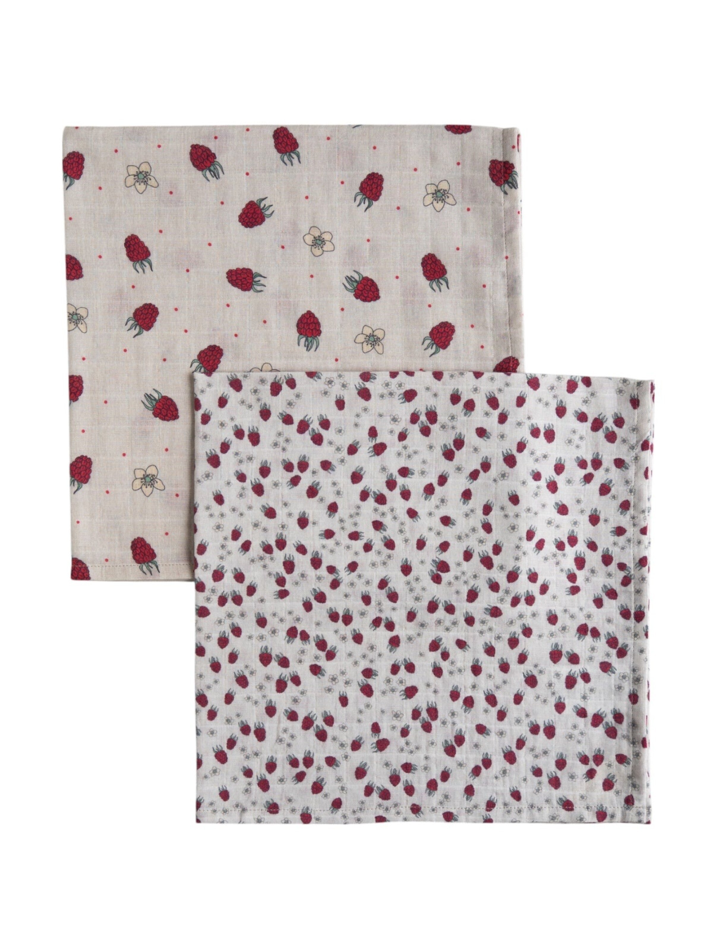 LouieLouie Dětská deka 'Raspberry mix' – šedá